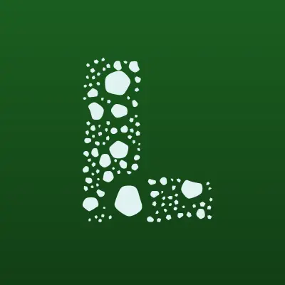 La Ski, центр проката, лого-визитка